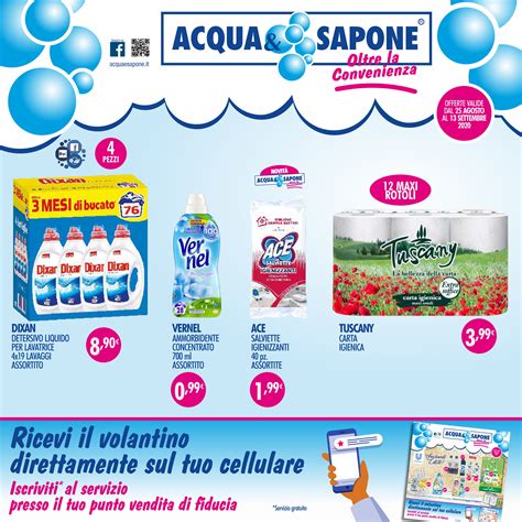 Volantino e offerte Acqua e Sapone Busnago e dintorni.